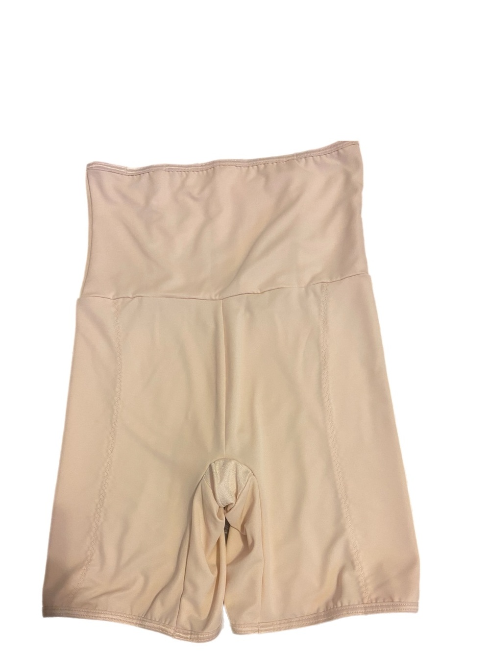 Flexees High-Waist Shaping Shorts - Beige
